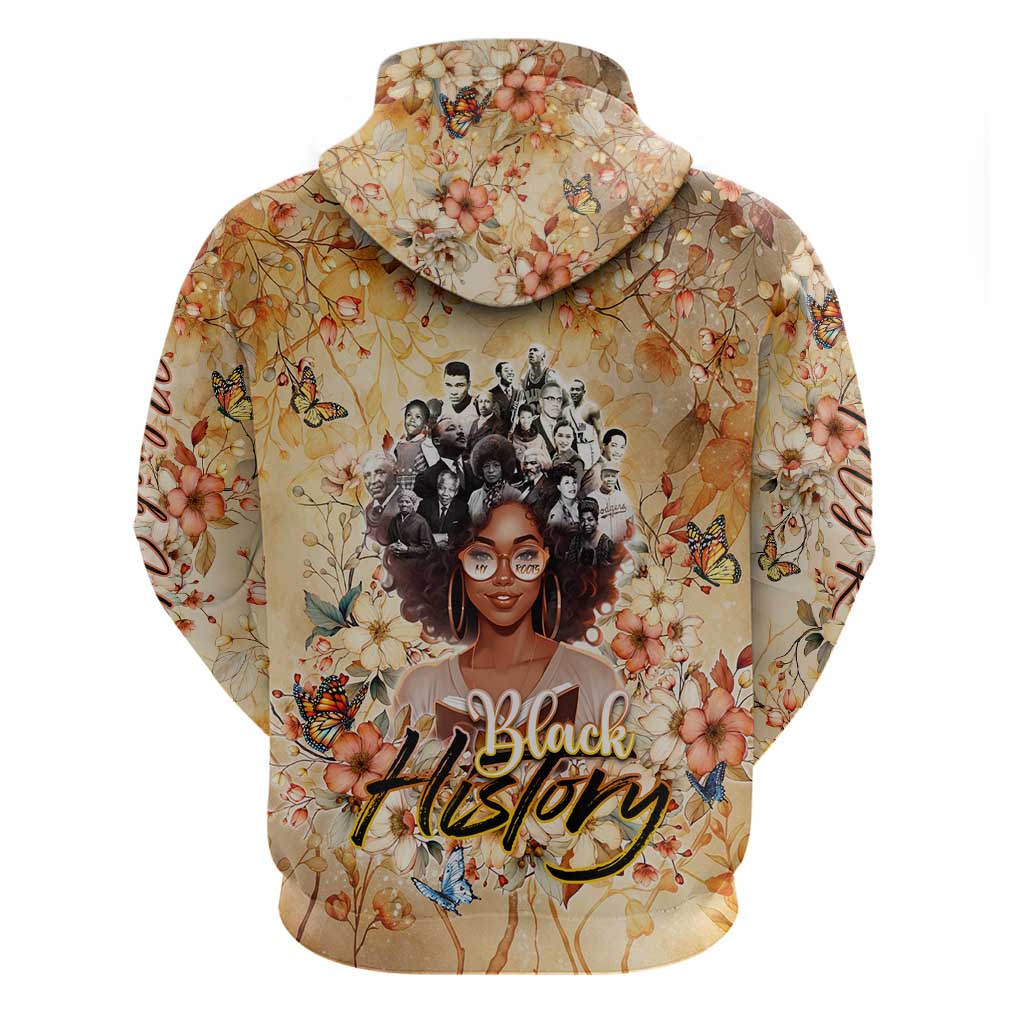 African Women Black History Zip Hoodie Civil Rights Leaders My Roots