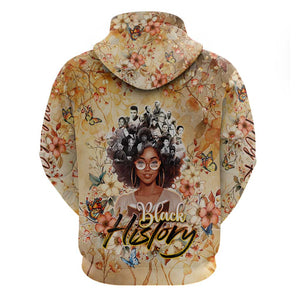 African Women Black History Zip Hoodie Civil Rights Leaders My Roots