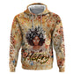 African Women Black History Zip Hoodie Civil Rights Leaders My Roots