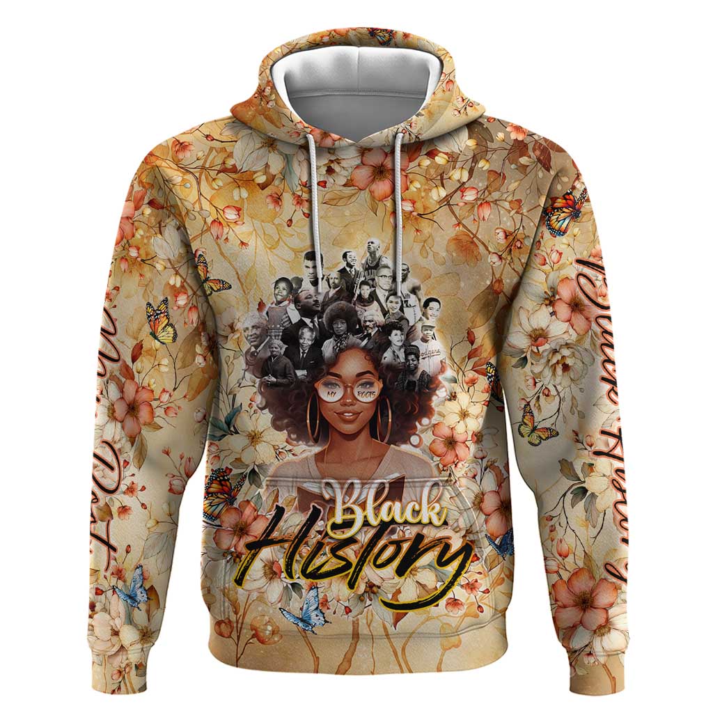 African Women Black History Zip Hoodie Civil Rights Leaders My Roots