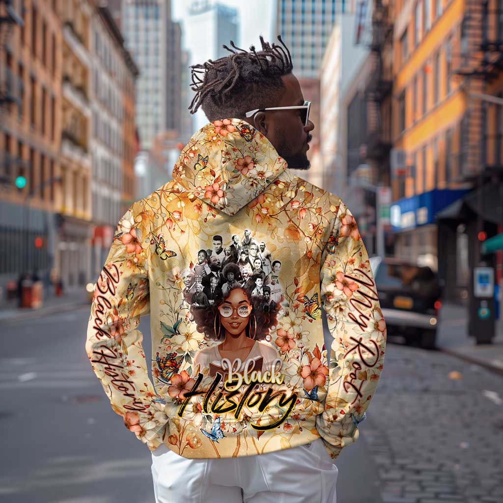 African Women Black History Zip Hoodie Civil Rights Leaders My Roots
