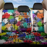 Black History Month African American Back Car Seat Cover Paint Splashes