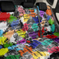 Black History Month African American Back Car Seat Cover Paint Splashes