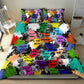 Black History Month African American Bedding Set Paint Splashes