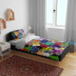 Black History Month African American Bedding Set Paint Splashes