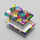 Black History Month African American Canvas Wall Art Paint Splashes
