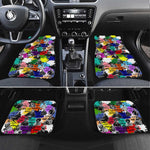 Black History Month African American Car Mats Paint Splashes