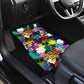 Black History Month African American Car Mats Paint Splashes