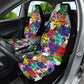 Black History Month African American Car Seat Cover Paint Splashes