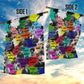 Black History Month African American Garden Flag Paint Splashes