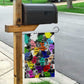 Black History Month African American Garden Flag Paint Splashes