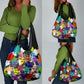 Black History Month African American Grocery Bag Paint Splashes