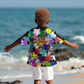 Black History Month African American Kid Hawaiian Shirt Paint Splashes