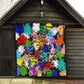 Black History Month African American Quilt Paint Splashes
