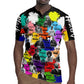 Black History Month African American Rugby Jersey Paint Splashes