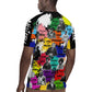 Black History Month African American Rugby Jersey Paint Splashes