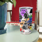 Black History Month African American Tumbler Cup Paint Splashes