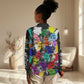 Black History Month African American Women Casual Shirt Paint Splashes