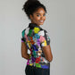 Black History Month African American Women Polo Shirt Paint Splashes