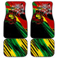 Afro Jamaica Lion Car Mats Coat Of Arms Rastafarianism