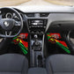 Afro Jamaica Lion Car Mats Coat Of Arms Rastafarianism