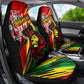 Afro Jamaica Lion Car Seat Cover Coat Of Arms Rastafarianism
