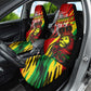 Afro Jamaica Lion Car Seat Cover Coat Of Arms Rastafarianism