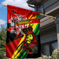 Afro Jamaica Lion Garden Flag Coat Of Arms Rastafarianism