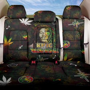 King Of Reggae Legend Bob Back Car Seat Cover Peace and Love