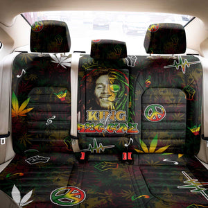 King Of Reggae Legend Bob Back Car Seat Cover Peace and Love