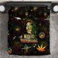 King Of Reggae Legend Bob Bedding Set Peace and Love