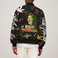 King Of Reggae Legend Bob Bomber Jacket Peace and Love