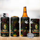 King Of Reggae Legend Bob 4 in 1 Can Cooler Tumbler Peace and Love