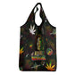 King Of Reggae Legend Bob Grocery Bag Peace and Love