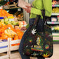 King Of Reggae Legend Bob Grocery Bag Peace and Love