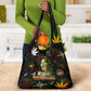 King Of Reggae Legend Bob Grocery Bag Peace and Love