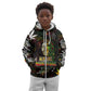 King Of Reggae Legend Bob Kid Hoodie Peace and Love
