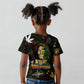 King Of Reggae Legend Bob Kid T shirt Peace and Love