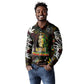King Of Reggae Legend Bob Long Sleeve Polo Shirt Peace and Love