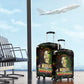 King Of Reggae Legend Bob Luggage Cover Peace and Love