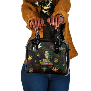 King Of Reggae Legend Bob Shoulder Handbag Peace and Love