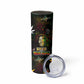 King Of Reggae Legend Bob Skinny Tumbler Peace and Love