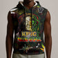 King Of Reggae Legend Bob Sleeveless Hoodie Peace and Love - African Pride