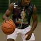 King Of Reggae Legend Bob Sleeveless Zip Hoodie Peace and Love - African Pride