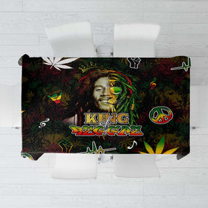 King Of Reggae Legend Bob Tablecloth Peace and Love