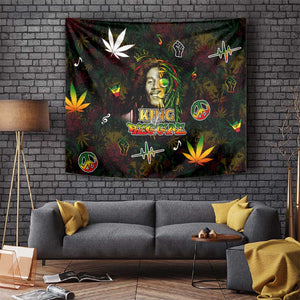King Of Reggae Legend Bob Tapestry Peace and Love