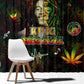 King Of Reggae Legend Bob Window Curtain Peace and Love