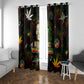 King Of Reggae Legend Bob Window Curtain Peace and Love