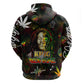 King Of Reggae Legend Bob Zip Hoodie Peace and Love