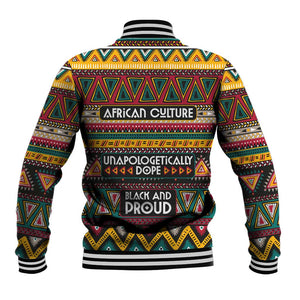 Colorful African Pattern Baseball Jacket DT02